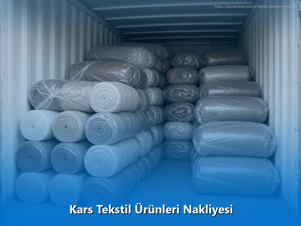 Kars Tekstil Ürünleri Nakliyesi